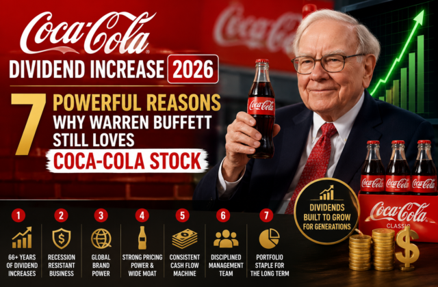 Coca-Cola Dividend Increase 2026: 7 Powerful Reasons Why Warren Buffett Still Loves Coca-Cola Stock