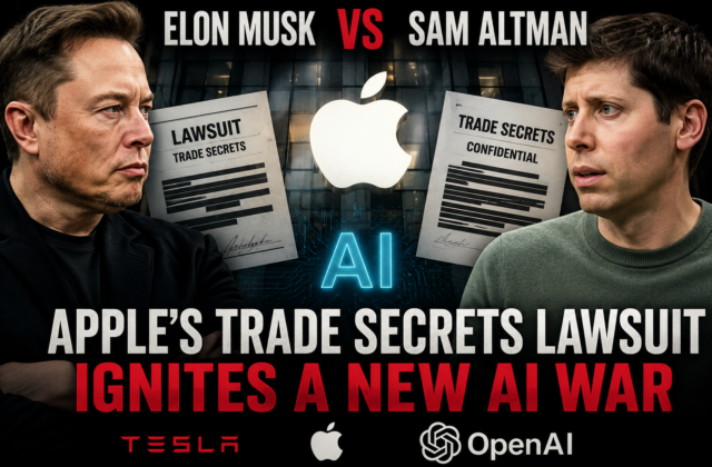 Elon Musk vs Sam Altman: Apple’s Trade Secrets Lawsuit Ignites a New AI War