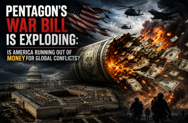 Pentagon’s War Bill Is Exploding: Is America Running Out of Money for Global Conflicts?