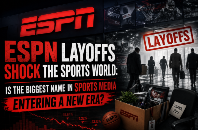 ESPN Layoffs Shock the Sports World: Is the Biggest Name in Sports Media Entering a New Era?