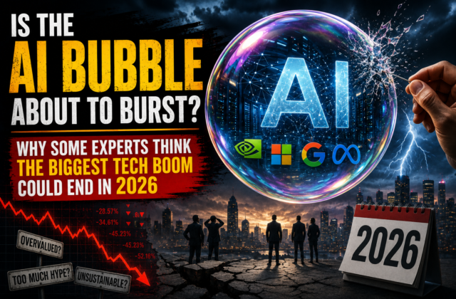 Is the AI Bubble About to Burst? Why Some Experts Think the Biggest Tech Boom Could End in 2026