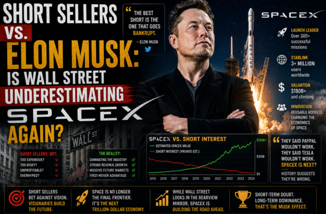 Short Sellers vs. Elon Musk: Is Wall Street Underestimating SpaceX Again?