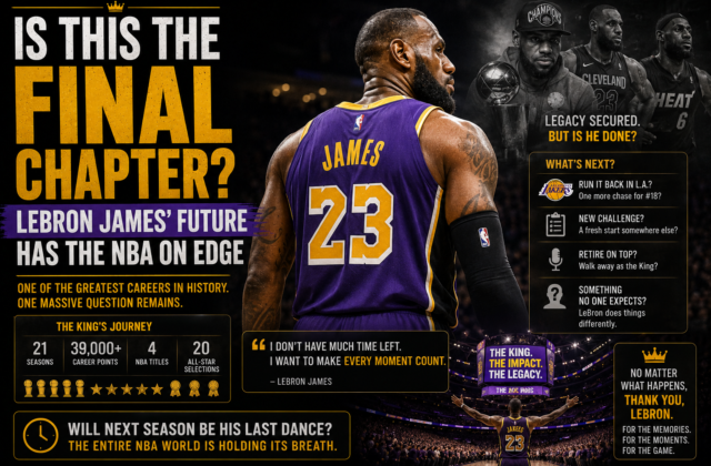 Is This the Final Chapter? LeBron James’ Future Has the NBA on Edge