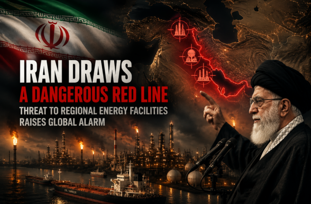 Iran Draws a Dangerous Red Line: Threat to Regional Energy Facilities Raises Global Alarm
