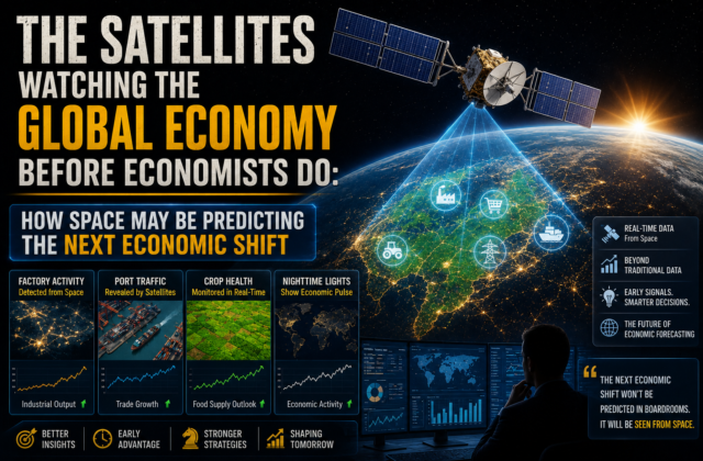 The Satellites Watching the Global Economy Before Economists Do: How Space May Be Predicting the Next Economic Shift