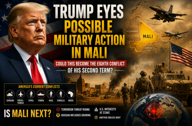 Trump Eyes Possible Military Action in Mali: Could This Become the Eighth Conflict of His Second Term?