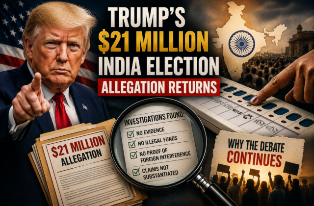 Trump’s $21 Million India Election Allegation Returns: What Was Claimed, What Investigations Found, and Why the Debate Continues