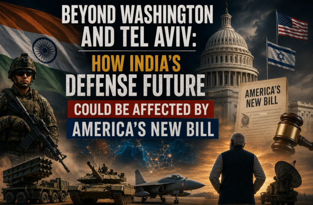 Beyond Washington and Tel Aviv: How India’s Defense Future Could Be Affected by America’s New Bill