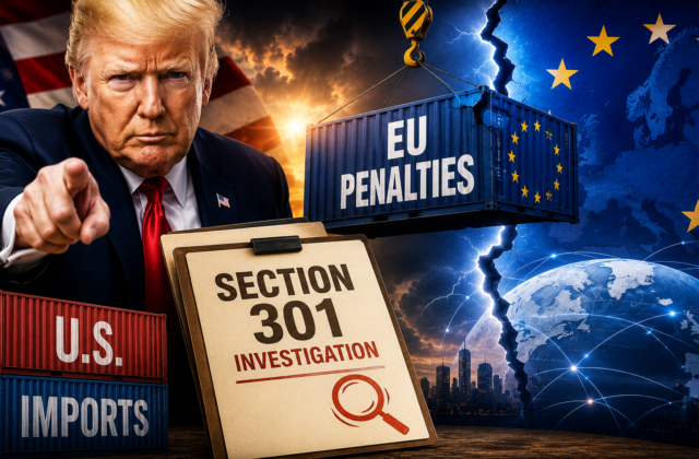 Trump Launches Section 301 Investigation Into EU Penalties: What It Means for Global Business