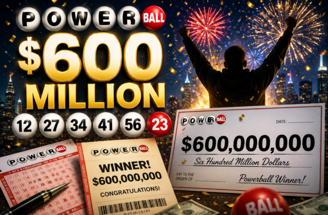 $600 Million Powerball Winning Numbers Revealed: Did Someone Just Become America’s Newest Multi-Millionaire?