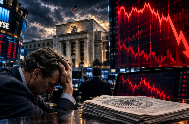 Dow Plunges 1,153 Points After Fed Decision as Wall Street Faces Fresh Rate Shock