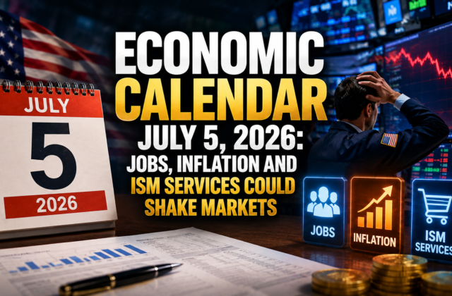 July 5 Economic Calendar 2026: Jobs, Inflation and ISM Services Could Shake Markets