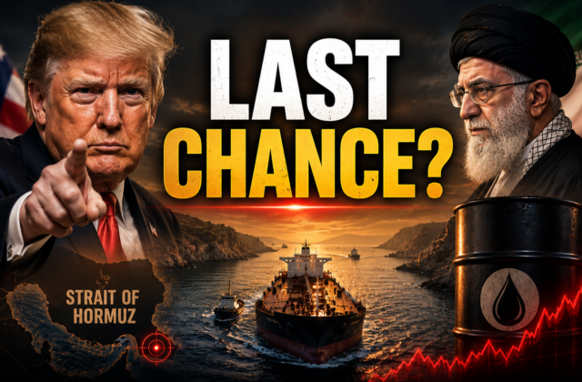 Trump Gives Iran a “Last Chance” as Hormuz Deal Moves Closer — But Tehran Wants Control of the Vital Oil Route